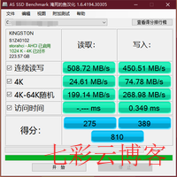 固态硬盘4K对齐检测工具AS SSD Benchmark